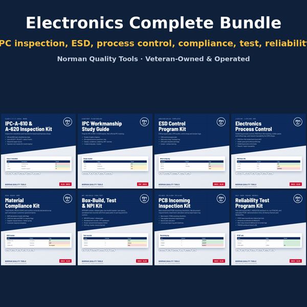Electronics Complete Bundle: all 8 electronics kits cover
